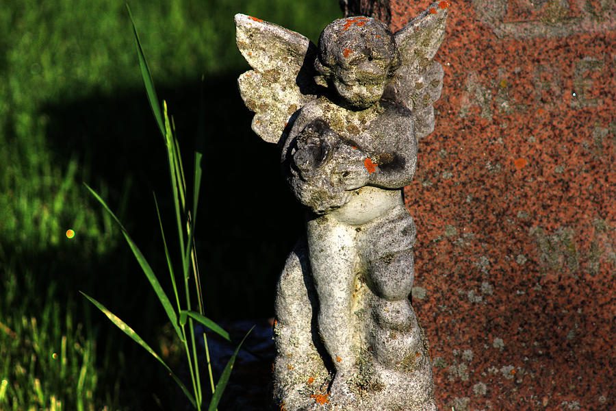 Weathered Angel Photograph by Jim Vance