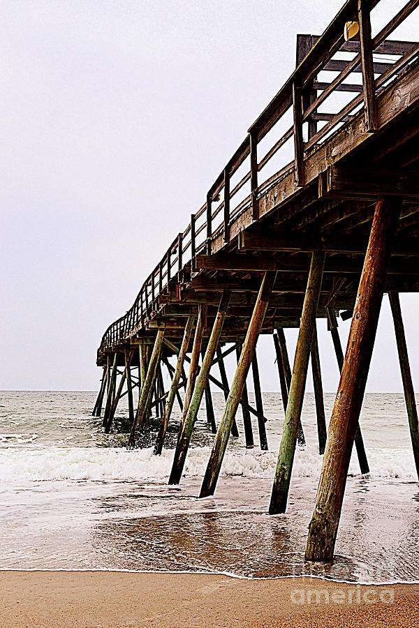 Weathered Oceanic Pier  Photograph by Amy Lucid
