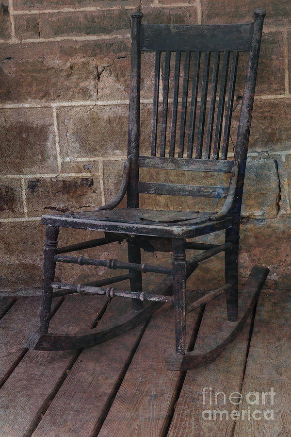 Weathered Rocking Chair Photograph by Bridget Calip Pixels