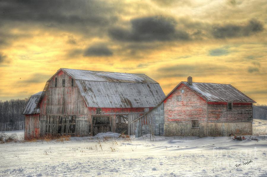 Sunset Photograph - Weathered by Terri Gostola