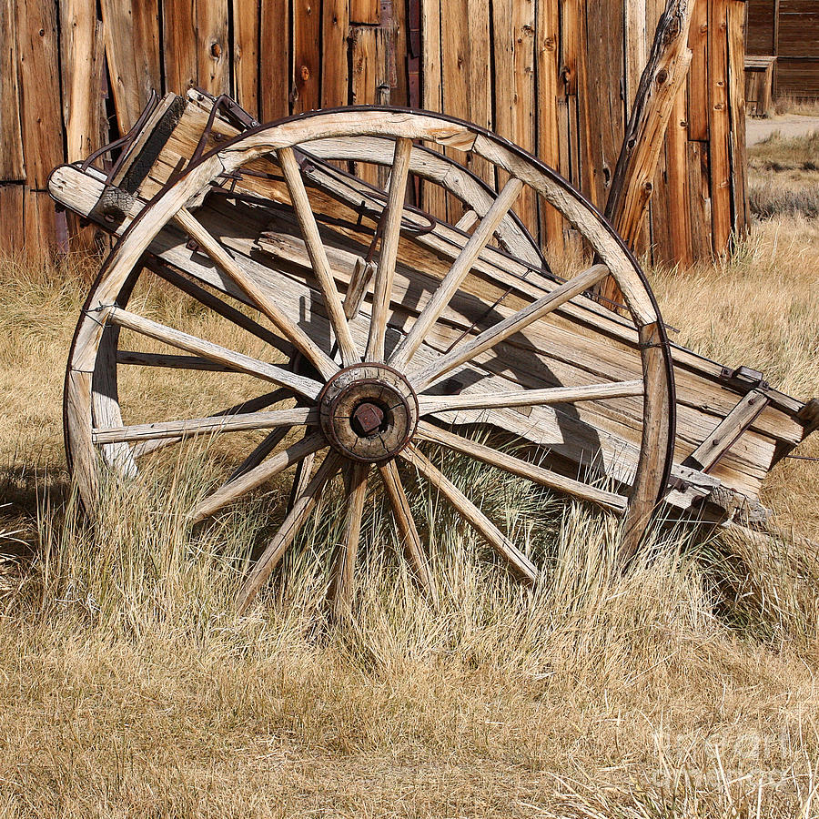 Weathered Wagon Photograph by Art Block Collections