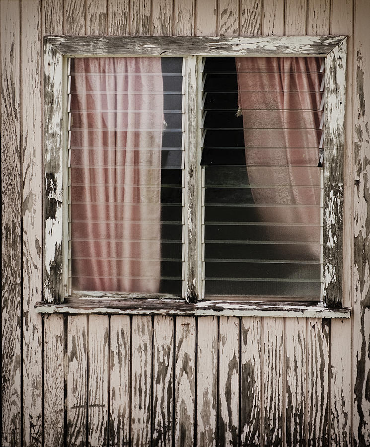 Weathered Window Photograph by Gary Slawsky