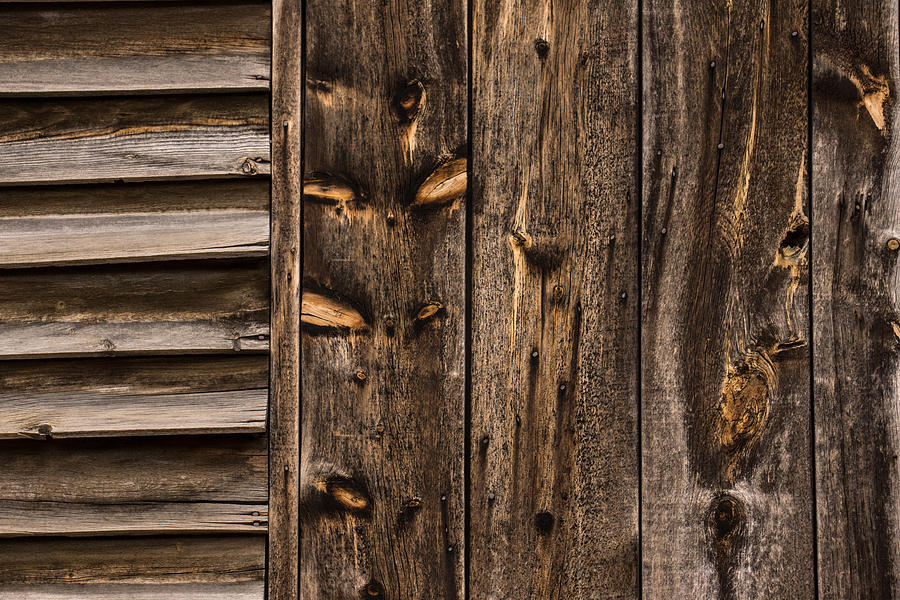 Weathered Wooden Abstracts - Take Three Photograph by Georgia Mizuleva