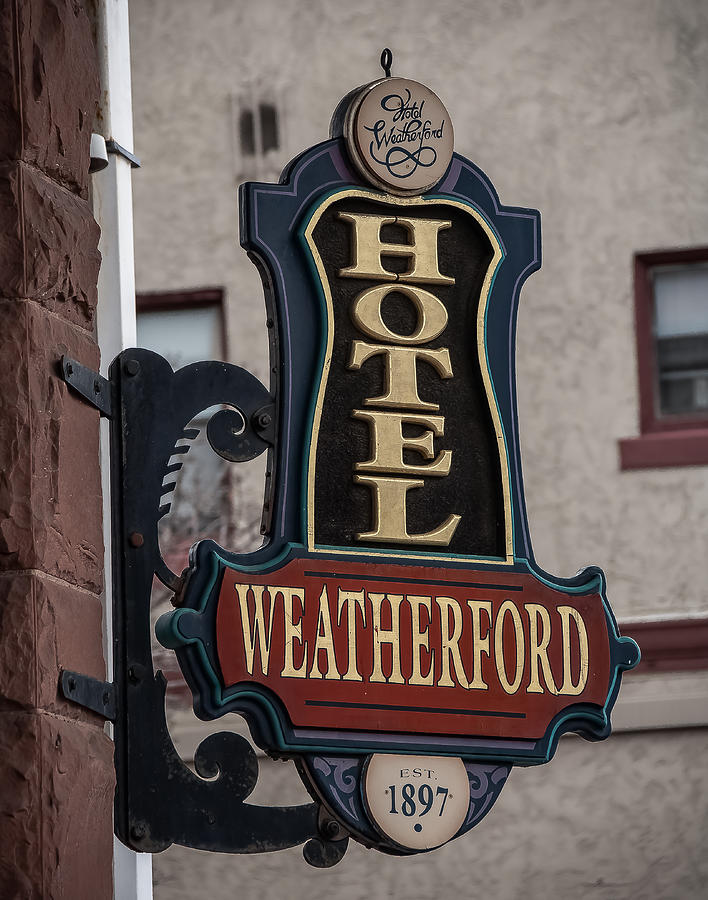 Weatherford Hotel Photograph by Steven Lapkin