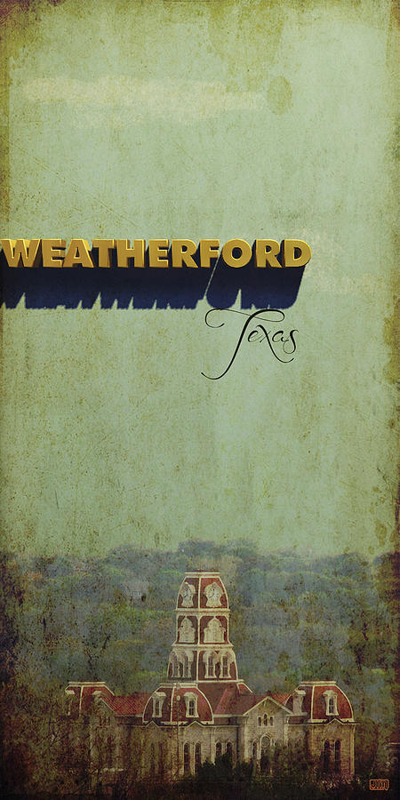 Weatherford Texas Digital Art by Jim Sanders