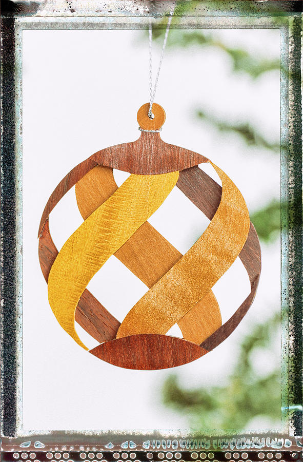 Weave Holiday Ornament Image Art Photograph by Jo Ann Tomaselli