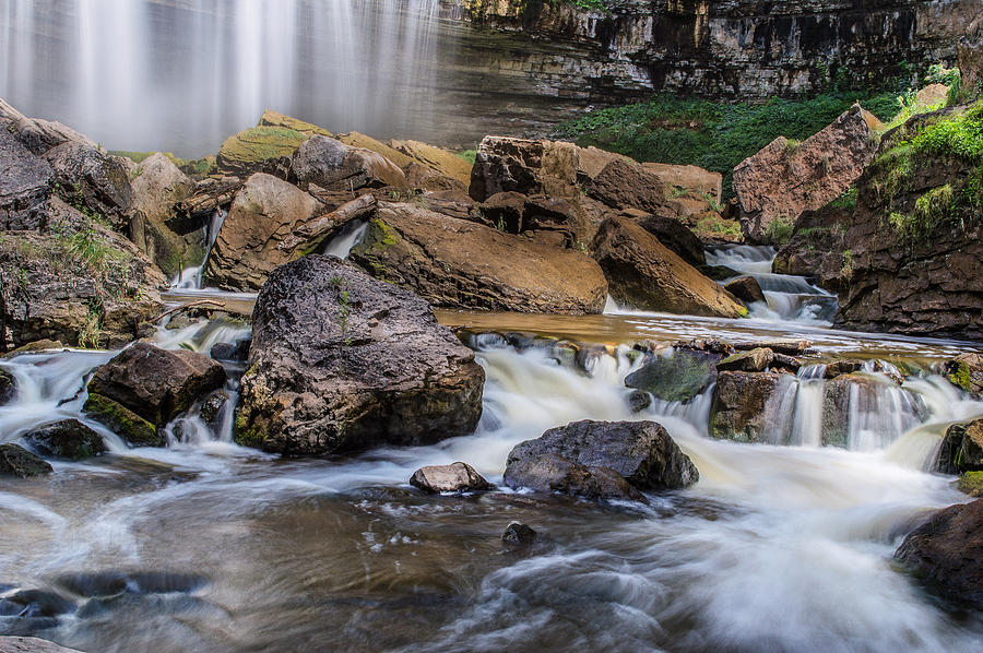 Nature Photograph - Webster Falls by Garvin Hunter