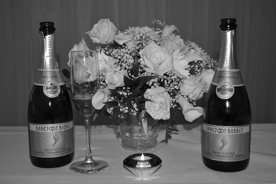 Wedding Champagne Photograph by Frozen in Time Fine Art Photography