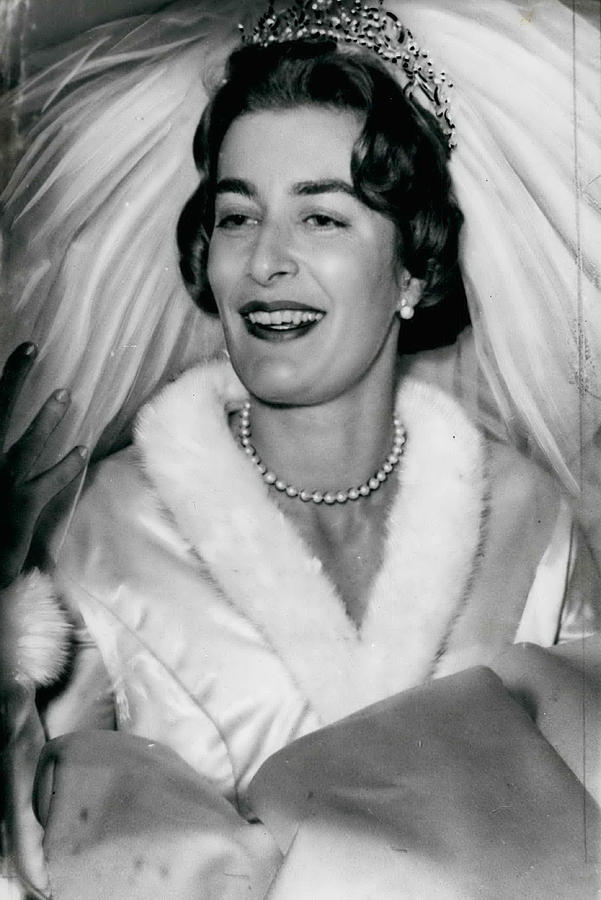 Wedding Of  Lady Pamela Mountbatten Photograph by Retro Images Archive