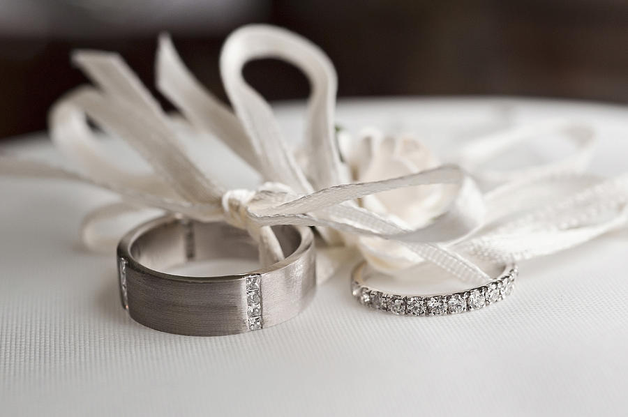Wedding Rings Photograph by Daniel Sheehan Photographers