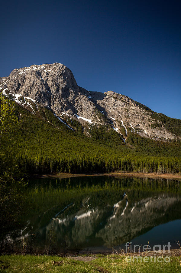 Mountain Photograph - Wedge Pond by Donna Barker