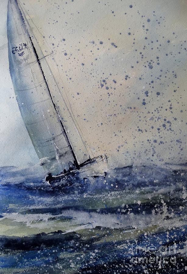Wednesday Evening Sail Painting by Sandra Strohschein