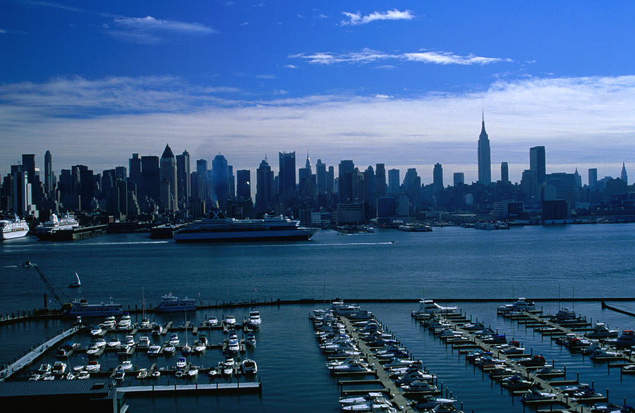 Weehawken Is The New Jersey Home Of The Photograph by Charles Cook