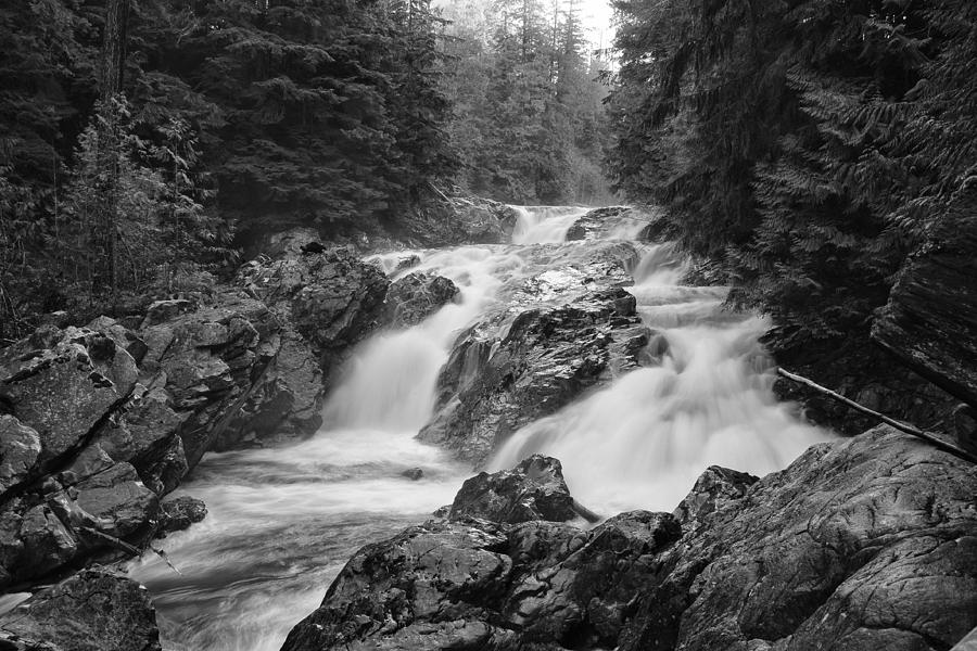 Weeks Falls - Olallie State Park - Washington Photograph by Steve G Bisig