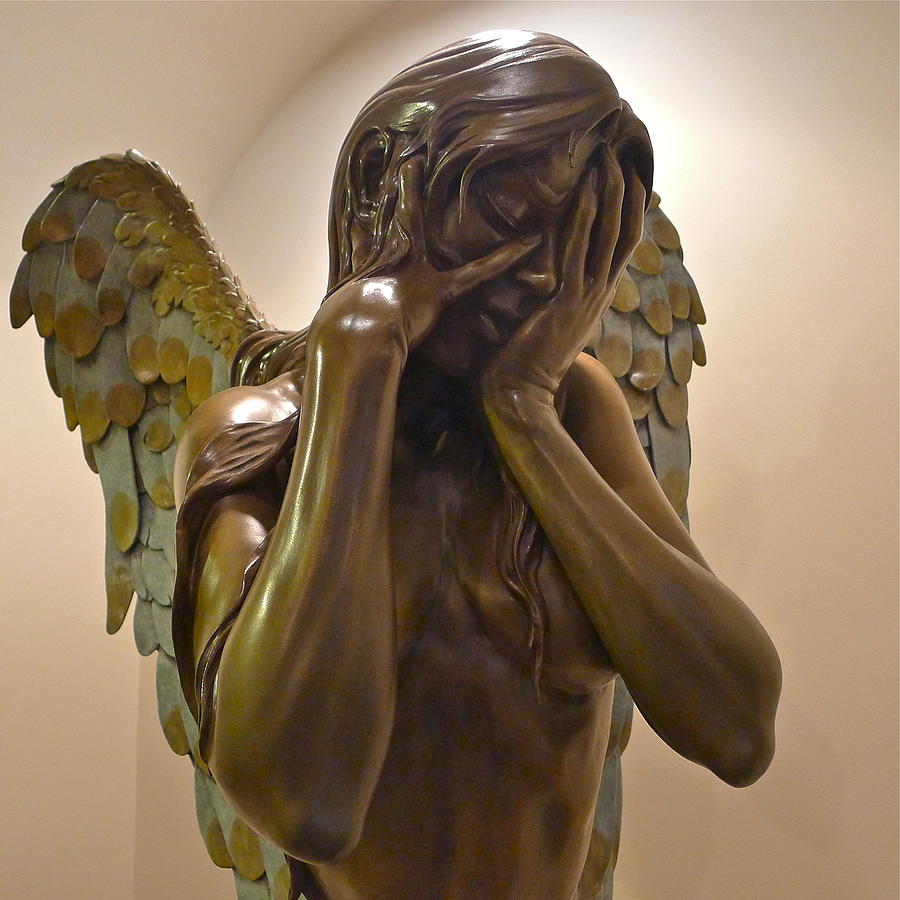 Weeping Angel Photograph by Denise Mazzocco Pixels