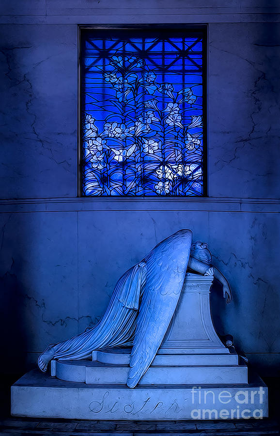 Weeping Angel Photograph by Jerry Fornarotto