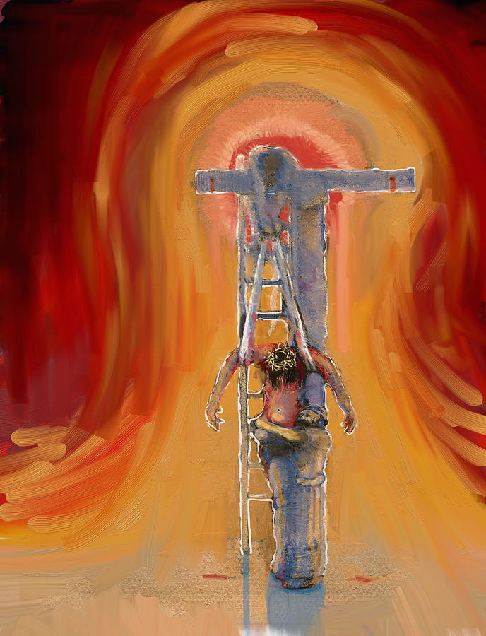 Jesus Christ Painting - Weeping by Daniel Bonnell