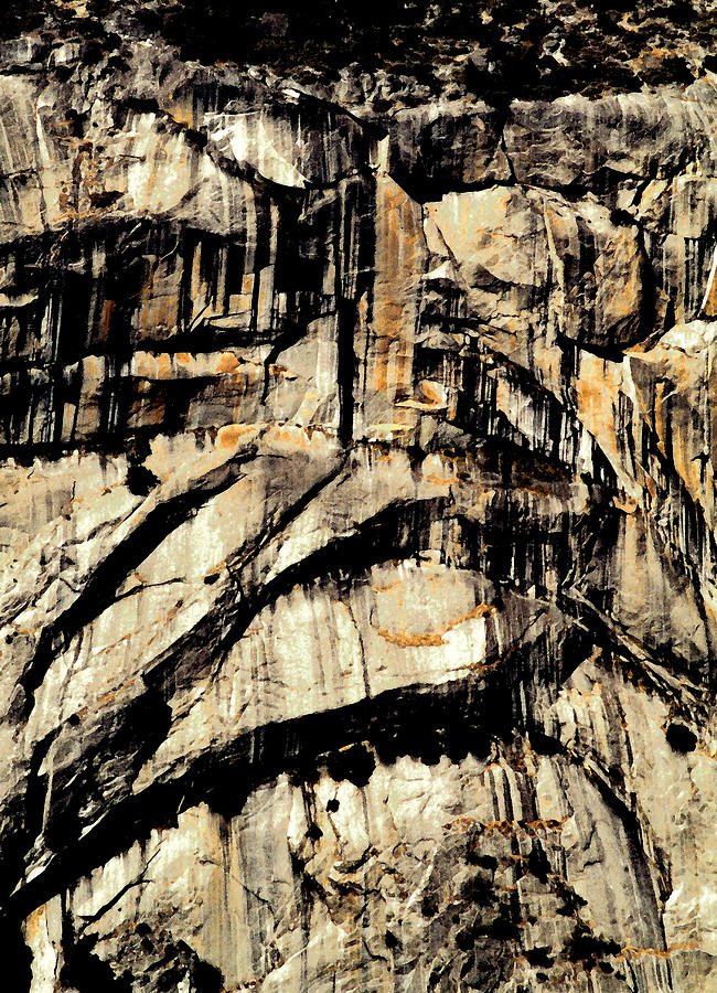 Weeping Rock Frowning Photograph by Mary Bedy