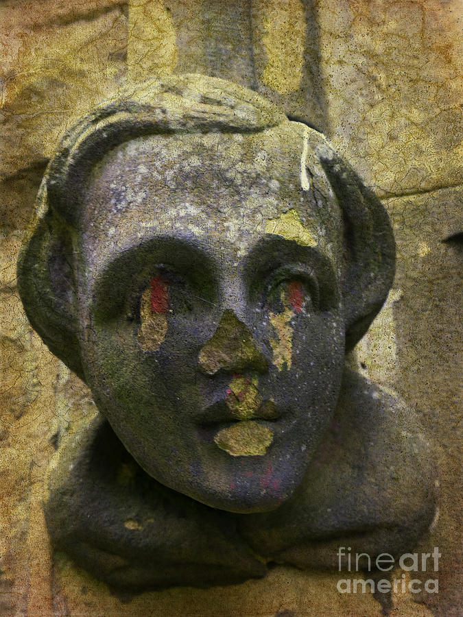 Weeping statue Photograph by Gillian Singleton Pixels