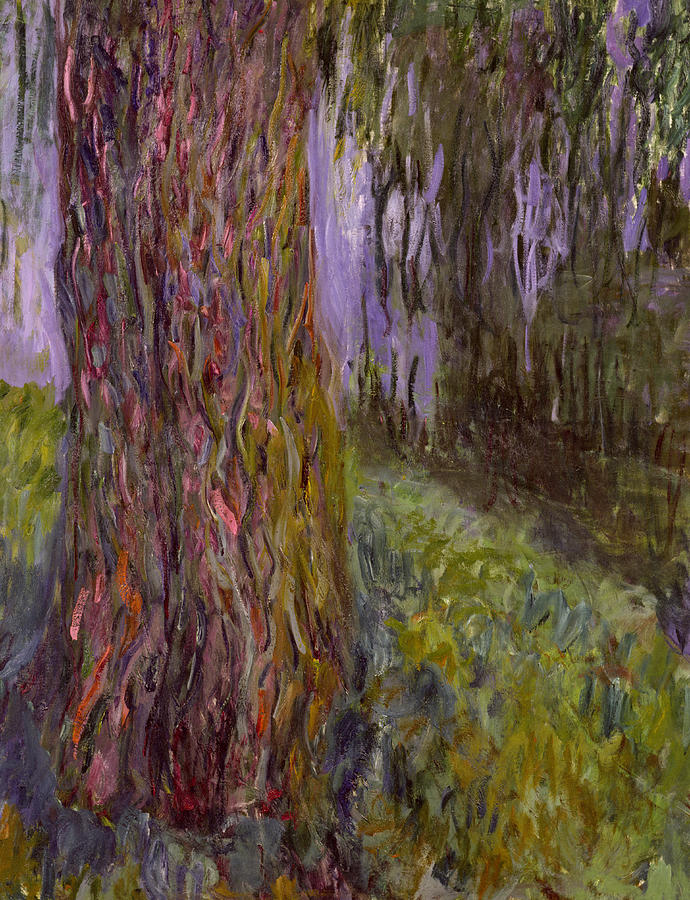 Claude Monet Painting - Weeping Willow and the Waterlily Pond by Claude Monet