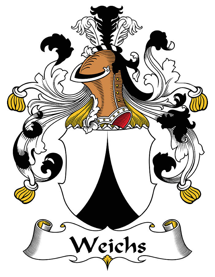 Weichs Coat of Arms German Digital Art by Heraldry - Fine Art America