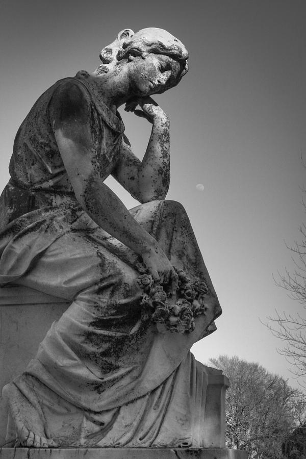 Statue Photograph - Weight of the World by Jeff Mize
