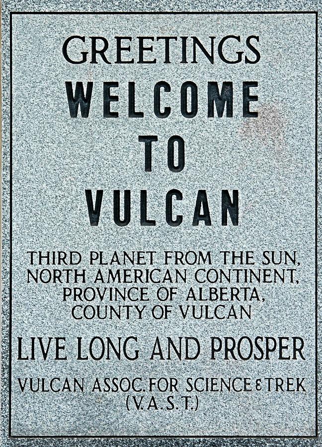 Star Trek Photograph - Welcom to Vulcan by Ed Hughes