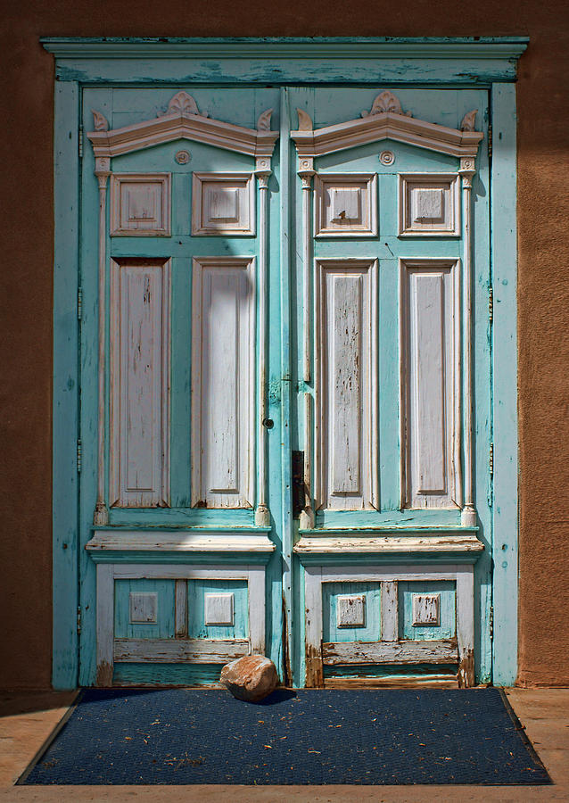 Welcome - Church Doors - Santuario de San Lorenzo Photograph by Nikolyn McDonald
