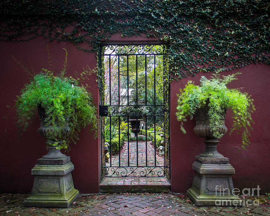 Welcome Garden Photograph by Perry Webster