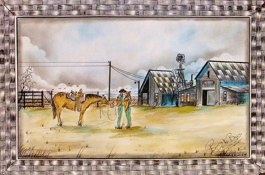 Welcome Home Painting by Kicking Bear  Productions