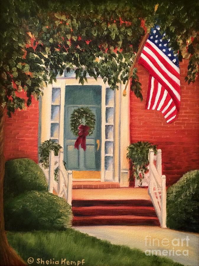 Welcome Home Painting by Shelia Kempf