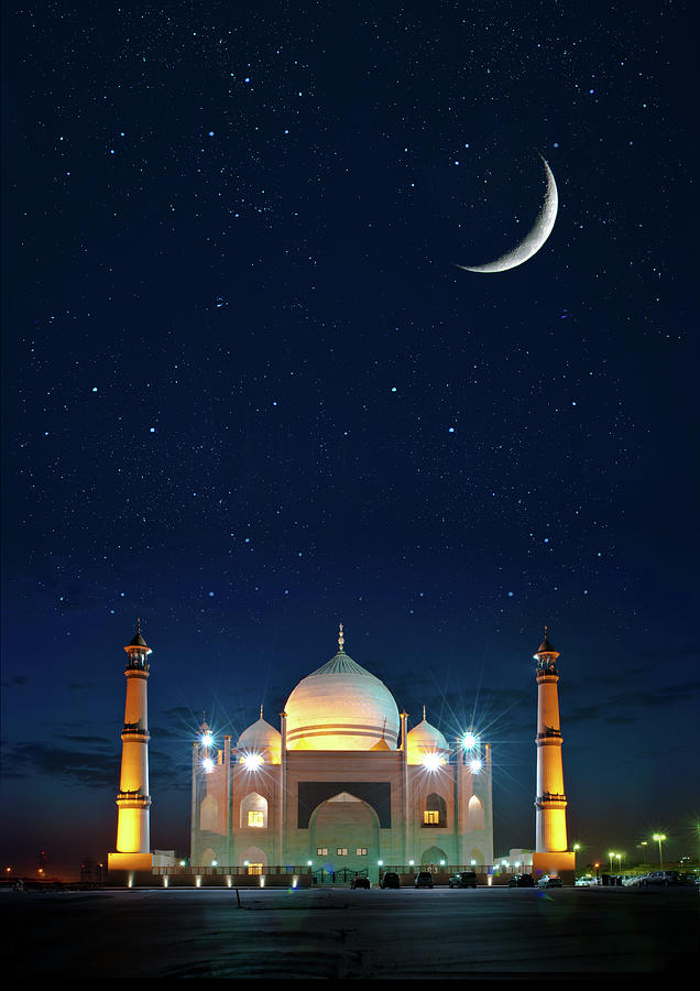 Mosque Photograph - Welcome Ramadan by Shahbaz Hussains Photos Mosque Photograph - Welcome Ramadan by Shahbaz Hussains Photos