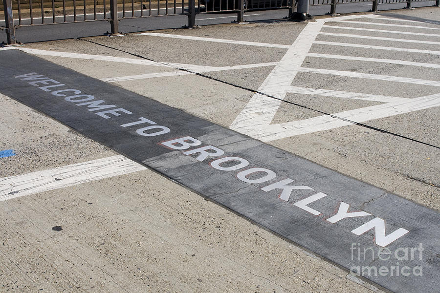 Welcome to Brooklyn Photograph by Patricia Hofmeester