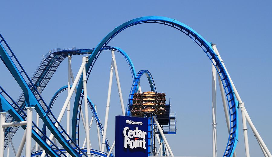 Welcome To Cedar Point Photograph by Dan Sproul