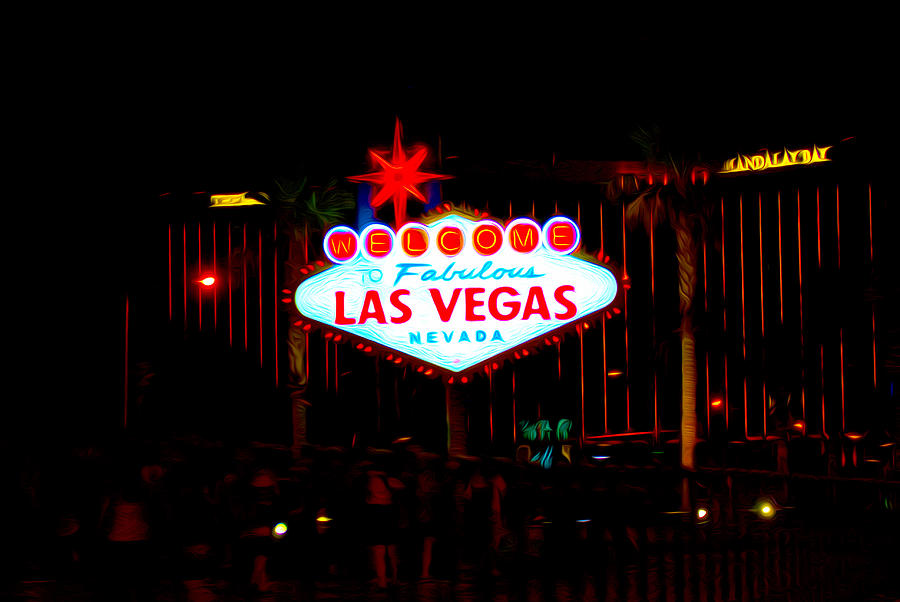 Welcome To Las Vegas Photograph