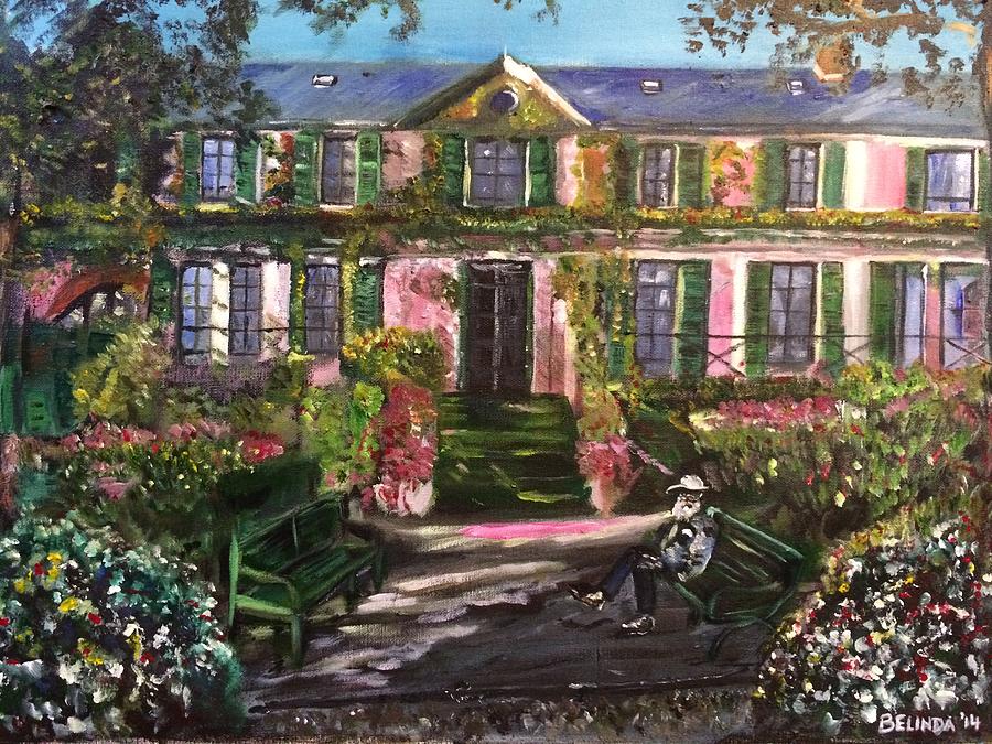 Welcome to My Home Painting by Belinda Low
