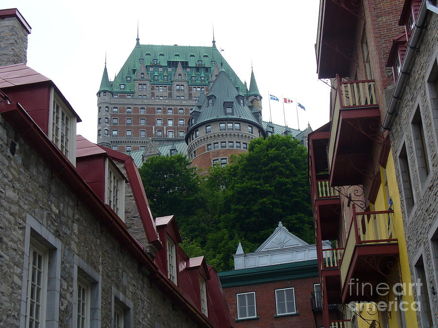 Welcome To Quebec City Photograph by Lingfai Leung