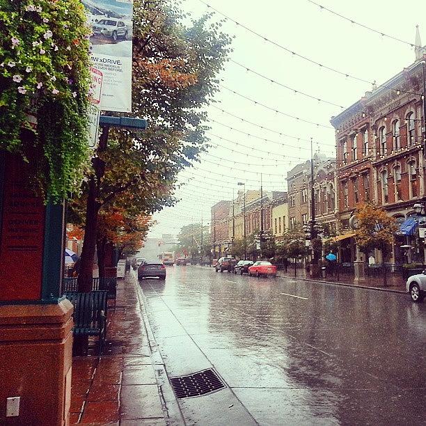 Fall Photograph - Welcome To Rainy Colorado To Downtown by Brittany Leffel