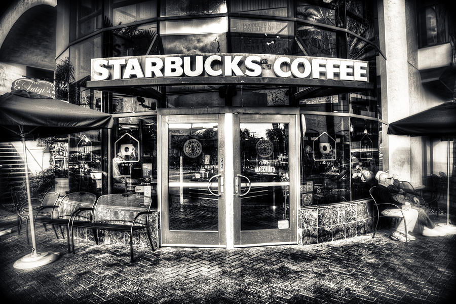 Welcome to Starbucks Photograph by Spencer McDonald