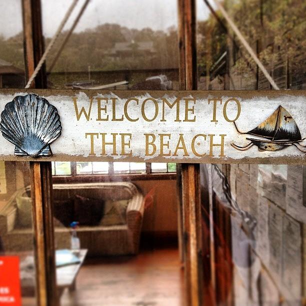 Welcome To The Beach Photograph by Azhar K