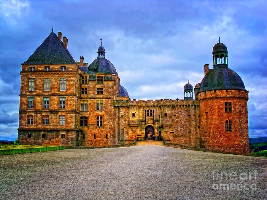 Welcome to the Chateau Photograph by Newel Hunter