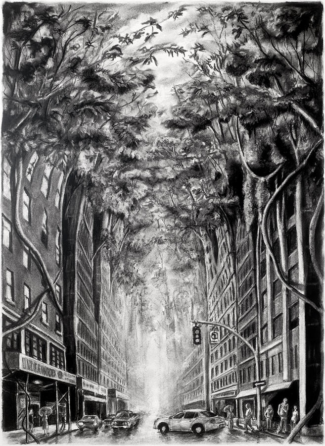 Welcome to the Jungle Drawing by William Underwood Welcome to the Jungle Drawing by William Underwood