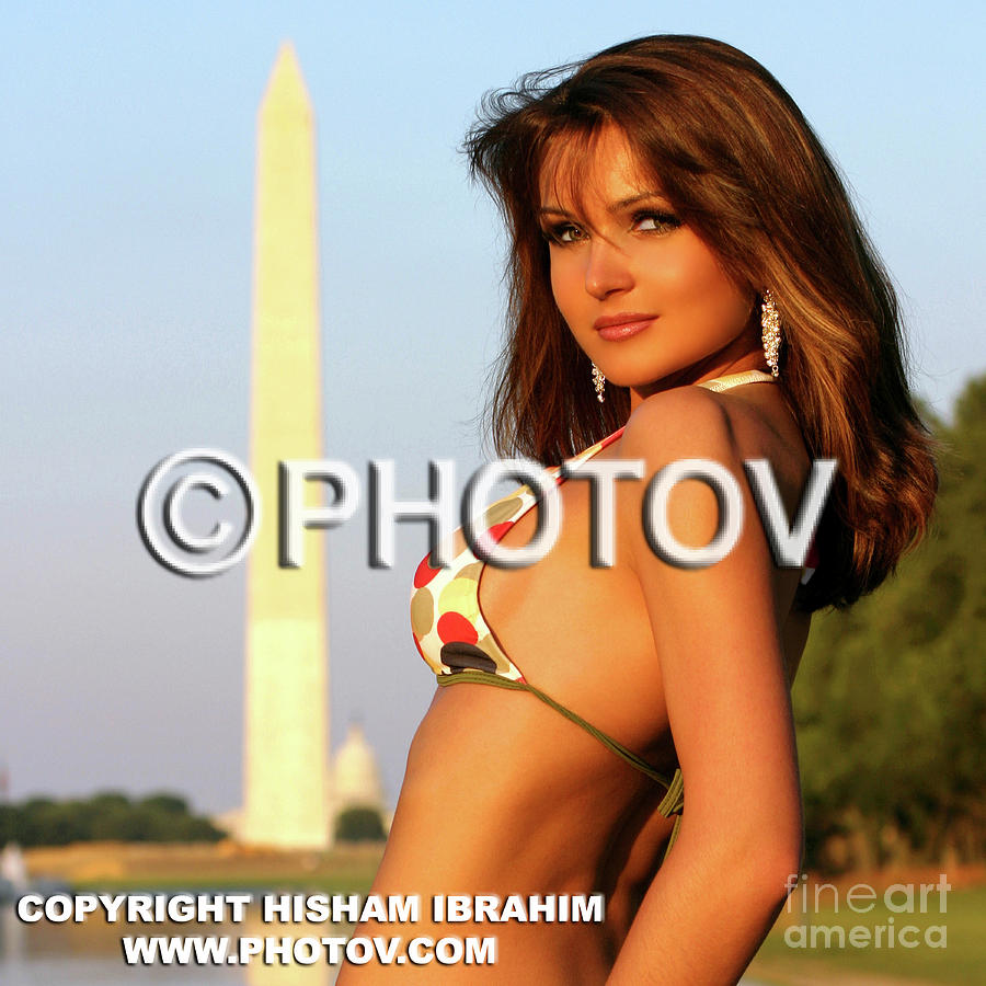 Woman Photograph - Welcome To Washington by Hisham Ibrahim Woman Photograph - Welcome To Washington by Hisham Ibrahim