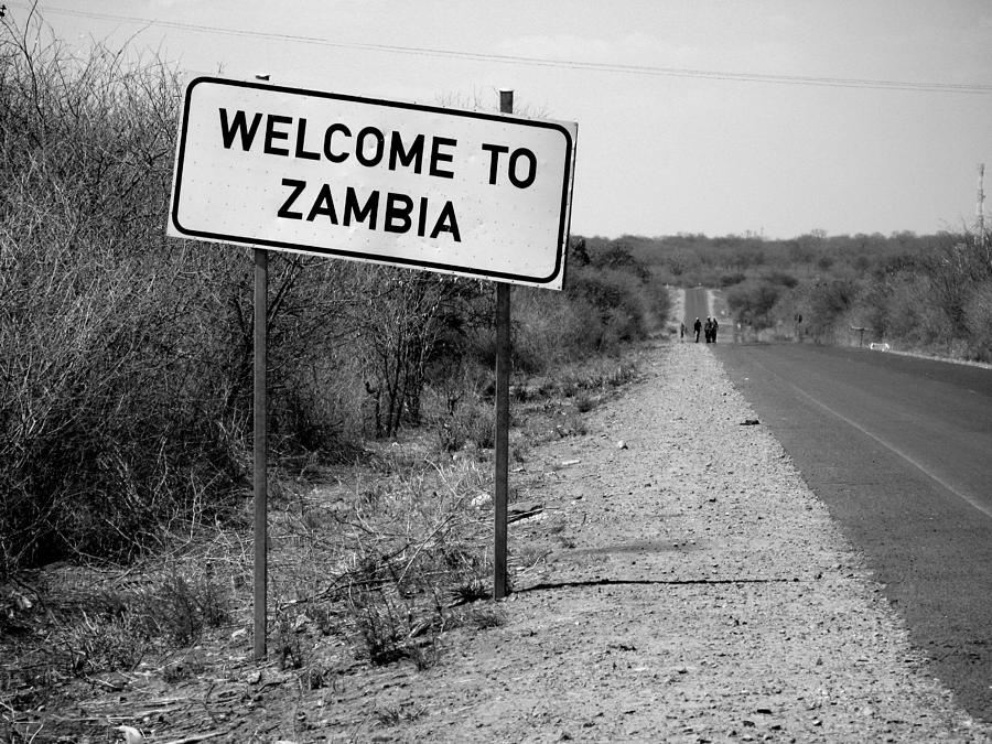 Welcome To Zambia Photograph by Bruce J Robinson