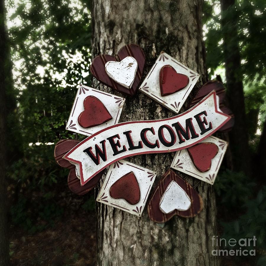 Welcome With Love Photograph by Diane Macdonald