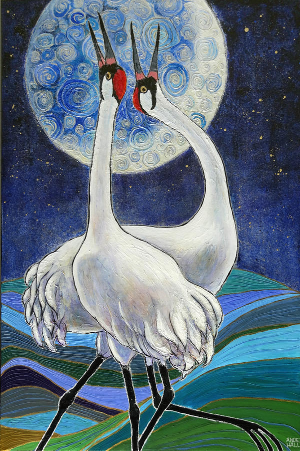 Well Its a Marvelous Night Painting by Ande Hall