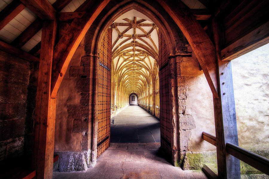 Wells Cathedral Cloisters, Somerset Photograph by Joe Daniel Price
