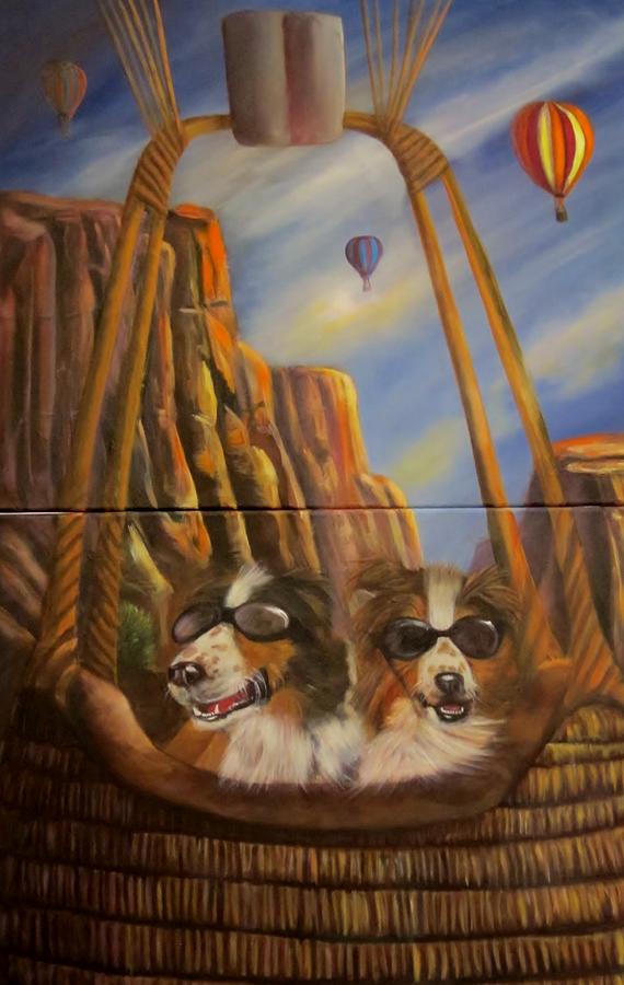 Were Arf to See the World Painting by Sherry Strong