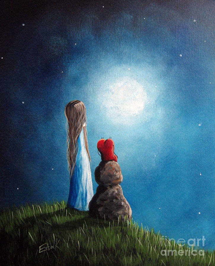 Were Ok Now by Shawna Erback Painting by Moonlight Art Parlour
