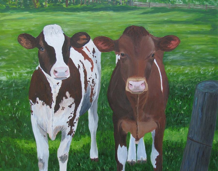 Welcome to Our Farm Painting by Barb Pennypacker
